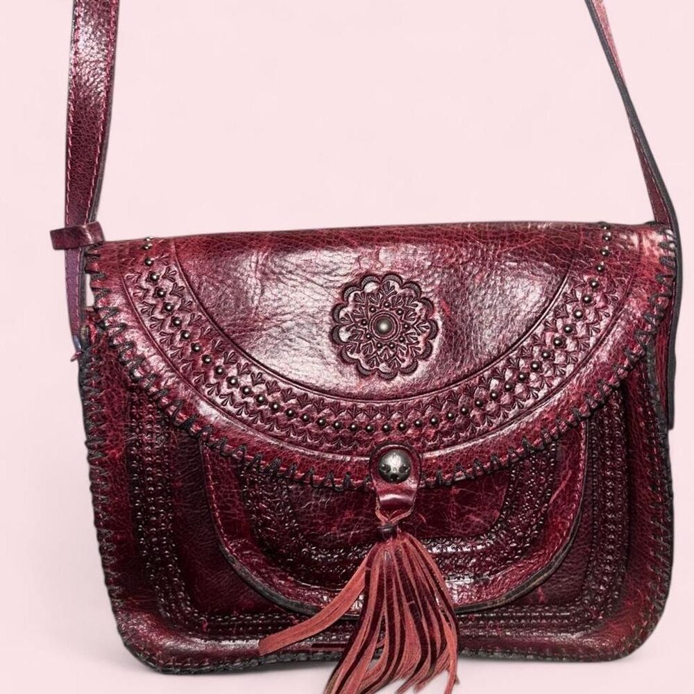 Patricia-nash Women's Burgundy and Red Bag